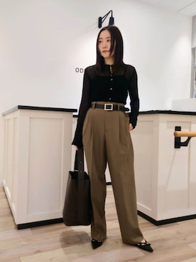 座間　オデット エ オディール スタッフさんのコーディネート