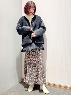 KOTOMIさん（レディース・158cm）の冬コーディネート