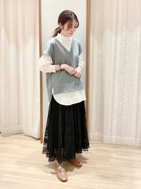 KOTOMIさん（レディース・158cm）の秋コーディネート