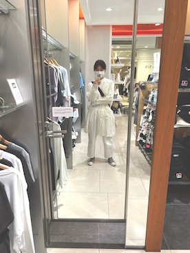 「sakishimatokyo（サキシマトーキョー）のアイテム（Tシャツ/カットソー）」を使った、山 明花/  ソルさん（レディース・168cm）の春コーディネート