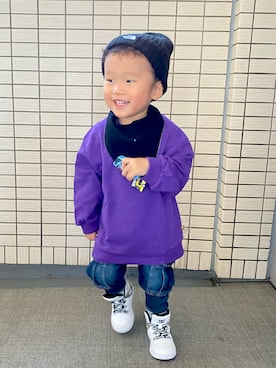 ぽんさん（キッズ・90cm）の冬コーディネート