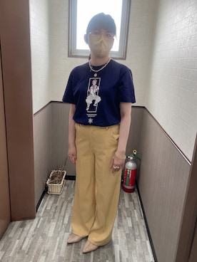 𝐬𝐮m̆̈𝐞𝐫𝐞 𓏲𓎨さん(レディース・163cm)の夏コーディネート