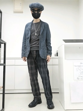 「Jungle Storm（ジャングルストーム）のアイテム」を使った、2440046さん（メンズ・172cm）の秋コーディネート