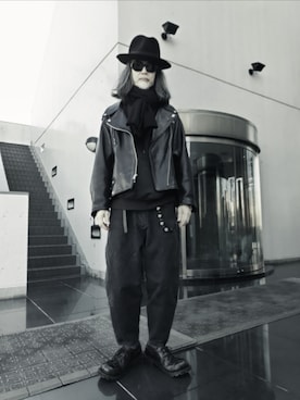 「HERMES（エルメス）のアイテム」を使った、2440046さん（メンズ・172cm）の冬コーディネート