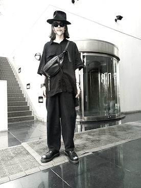 「アイテム（デジタル腕時計）」を使った、2440046さん（メンズ・172cm）の夏コーディネート