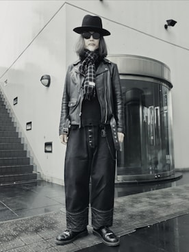 「アイテム（アクセサリー）」を使った、2440046さん（メンズ・172cm）の秋コーディネート