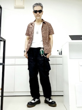 「Dry Bones（ドライボーンズ）のアイテム（アクセサリー）」を使った、2440046さん（メンズ・172cm）の夏コーディネート