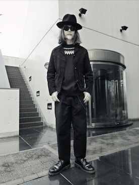 「HERMES（エルメス）のアイテム」を使った、2440046さん（メンズ・172cm）の冬コーディネート