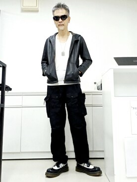 「GAP（ギャップ）のアイテム（ブルゾン）」を使った、2440046さん（メンズ・172cm）の夏コーディネート