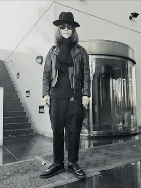 「アイテム（アナログ腕時計、グレー系）」を使った、2440046さん（メンズ・172cm）の冬コーディネート