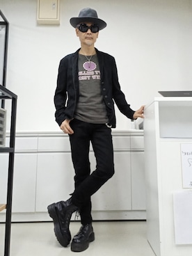 「FACTOTUM（ファクトタム）のアイテム（ジャケット/アウター）」を使った、2440046さん（メンズ・172cm）の秋コーディネート