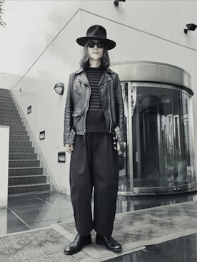 「アイテム（財布/小物）」を使った、2440046さん（メンズ・172cm）の秋コーディネート