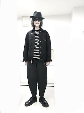 「beautiful people（ビューティフルピープル）のアイテム（ジャケット/アウター）」を使った、2440046さん（メンズ・172cm）の秋コーディネート