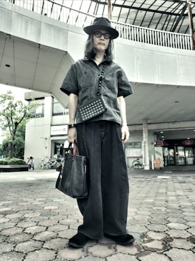 「HERMES（エルメス）のアイテム」を使った、2440046さん（メンズ・172cm）の春コーディネート