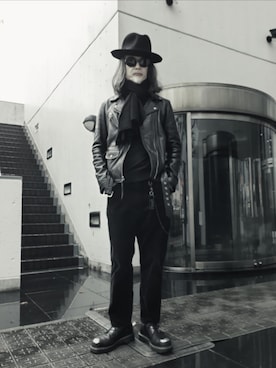 「アイテム（シューズ）」を使った、2440046さん（メンズ・172cm・60代）の冬コーディネート