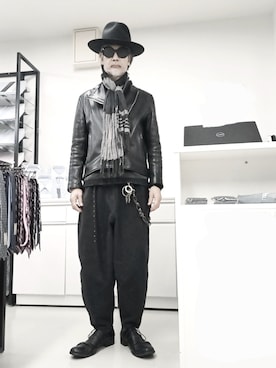 「バルーンパンツ」｜「アイテム（腕時計）」を使った、2440046さん（メンズ・172cm）の冬コーディネート