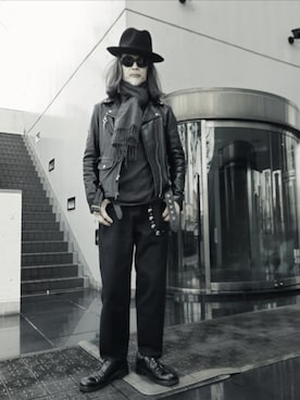 「アイテム（トップス）」を使った、2440046さん（メンズ・172cm・60代）の冬コーディネート