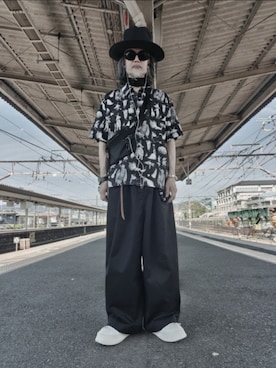 「HERMES（エルメス）のアイテム」を使った、2440046さん（メンズ・172cm）の夏コーディネート