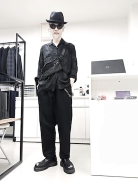 「SETTO（セット）のアイテム（パンツ）」を使った、2440046さん（メンズ・172cm）の夏コーディネート