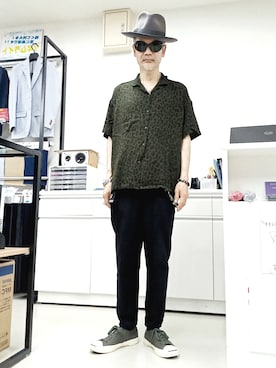 「アイテム（ウォレットチェーン）」を使った、2440046さん（メンズ・172cm）の夏コーディネート