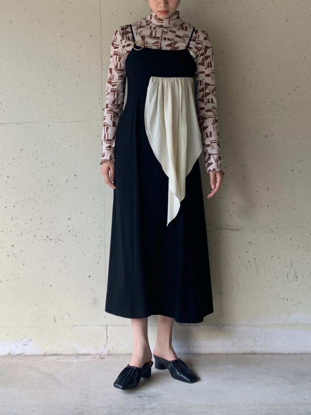 タグ付き】KISHIDAMIKI ワンピース ロングドレス モード系 2025