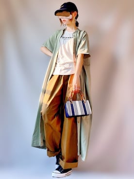 𝕐 𝕌 ℝ 𝕀*さん（レディース・154cm）の春コーディネート