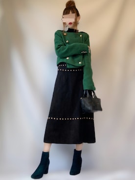 𝕐 𝕌 ℝ 𝕀*さん(レディース・154cm)の秋コーディネート