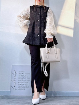 𝕐 𝕌 ℝ 𝕀*さん（レディース・154cm）の冬コーディネート