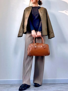 「reca（レカ）のアイテム」を使った、𝕐 𝕌 ℝ 𝕀*さん（骨格ウェーブ・レディース・154cm）の冬コーディネート