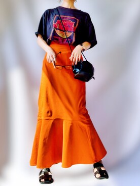 𝕐 𝕌 ℝ 𝕀*さん（レディース・154cm）の夏コーディネート