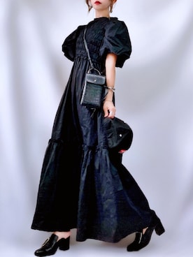 「Miminy Piminy（ミミニー ピミニー）のアイテム（シューズ）」を使った、𝕐 𝕌 ℝ 𝕀*さん（レディース・154cm）の秋コーディネート