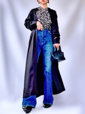 「Miminy Piminy（ミミニー ピミニー）のアイテム（シューズ）」を使った、𝕐 𝕌 ℝ 𝕀*さん（レディース・154cm）の秋コーディネート