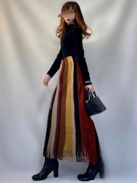 「秋色コーデ」｜「アイテム（その他）」を使った、𝕐 𝕌 ℝ 𝕀*さん（レディース・154cm）の秋コーディネート