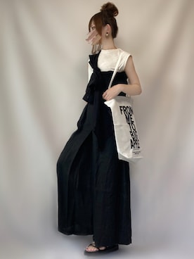 𝕐 𝕌 ℝ 𝕀*さん(レディース・154cm)の夏コーディネート