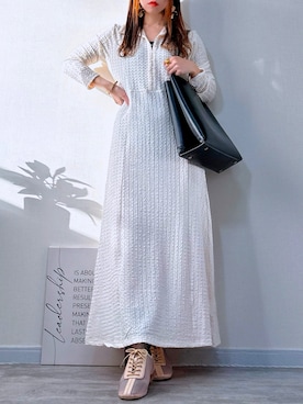 𝕐 𝕌 ℝ 𝕀*さん（レディース・154cm）の冬コーディネート