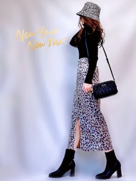 𝕐 𝕌 ℝ 𝕀*さん（レディース・154cm）の冬コーディネート