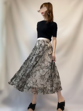 「シック」｜「アイテム（その他）」を使った、𝕐 𝕌 ℝ 𝕀*さん（レディース・154cm）の夏コーディネート