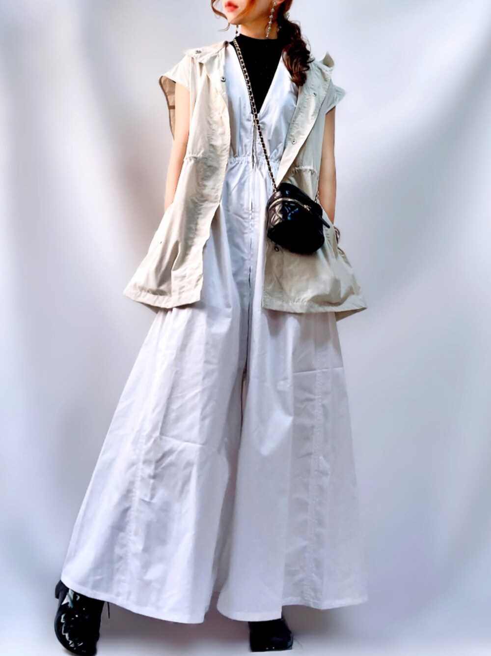 ZARAベストワンピースとしてもか着れます♡ おしゃれ上級者狙うなら♡【ZARA】一点投入でサマになる「キレイ
