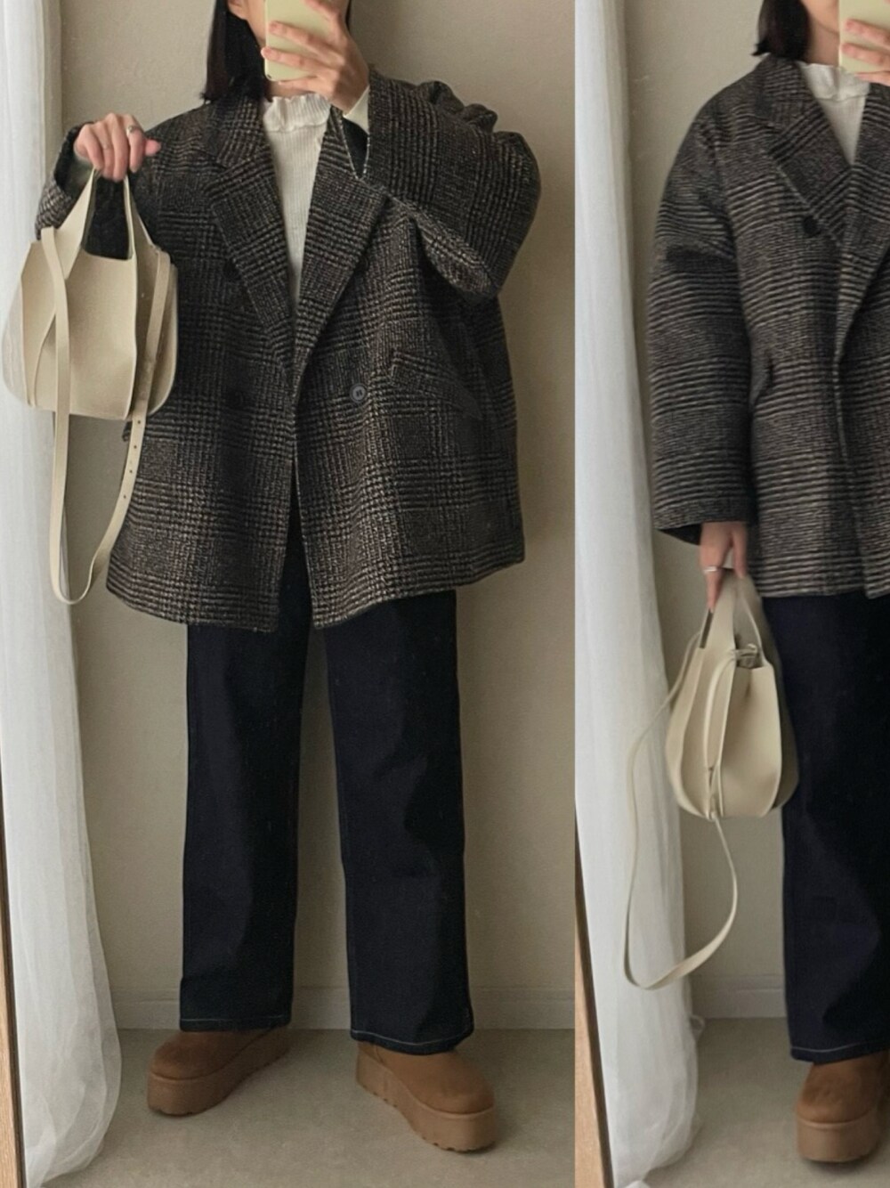 なっぴーさんの（UNIQLO）を使ったコーディネートの1枚目の写真