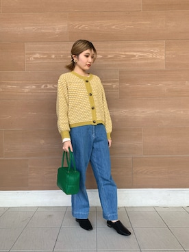 「Te chichi TERRASSE（テチチテラス）のアイテム（その他シューズ）」を使った、kiyoriさん（レディース・157cm）の冬コーディネート