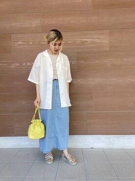 kiyoriさん（レディース・157cm）の夏コーディネート