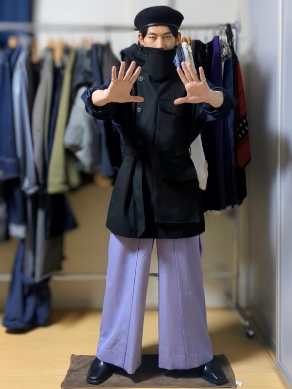 BED J.W. FORD（ベッドフォード）の「BED J.W. FORD/Opencollar sh