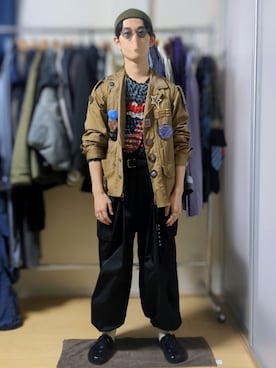 「アイテム（雑貨/ホビー）」を使った、AAaaさん（メンズ・168cm）の秋コーディネート