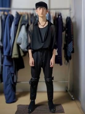 「アイテム（その他シューズ）」を使った、AAaaさん（メンズ・168cm）の秋コーディネート