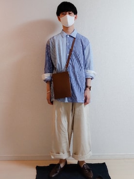 「O project（オープロジェクト）のアイテム（オールインワン・サロペット）」を使った、AAaaさん（メンズ・168cm）の夏コーディネート