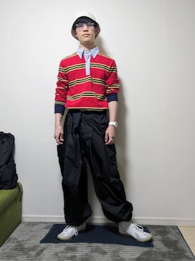 「GERMAN TRAINER（ジャーマントレーナー）のアイテム」を使った、AAaaさん（メンズ・168cm）の夏コーディネート