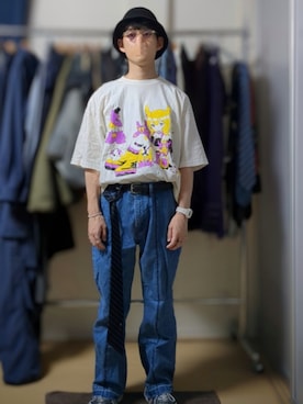 「KANGOL（カンゴール）のアイテム」を使った、AAaaさん（メンズ・168cm）の秋コーディネート