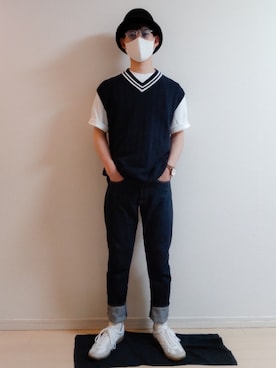 AAaaさん（メンズ・168cm）の夏コーディネート