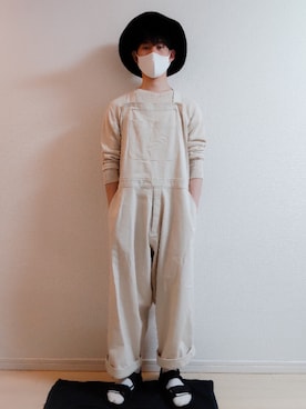 「COS（コス）のアイテム（サンダル）」を使った、AAaaさん（メンズ・168cm）の夏コーディネート