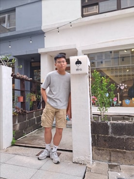 「男友風」｜liu.0610さん（メンズ・170cm）の秋コーディネート